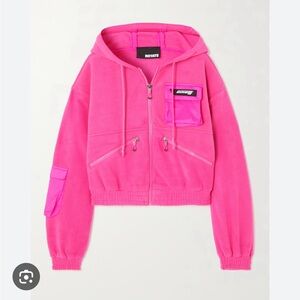 Brand new with tags rotate hot pink fleece jacket. Never worn before.